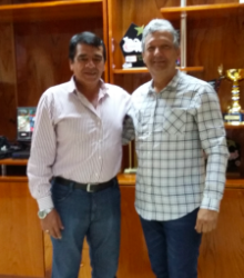 Visita ao Prefeito de Henandarias