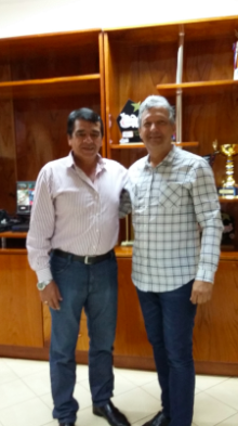 Visita ao Prefeito de Henandarias