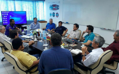 Reunión con sócios do Proyecto Clus