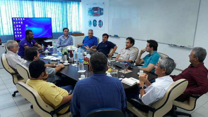 Reunión con sócios do Proyecto Clus